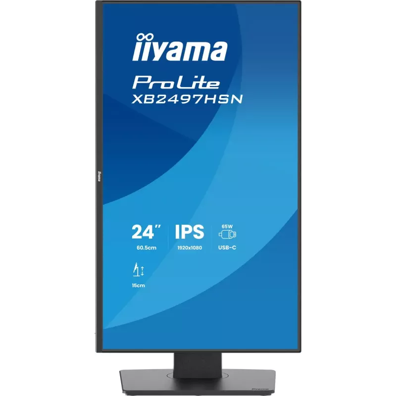 iiyama ProLite XB2497HSN-B1 computer monitor 60.5 cm (23.8 inch) 1920 x 1080 pixels Full HD LED Black