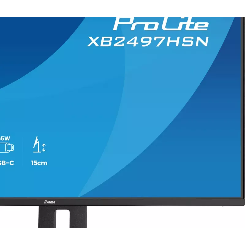 iiyama ProLite XB2497HSN-B1 computer monitor 60.5 cm (23.8 inch) 1920 x 1080 pixels Full HD LED Black