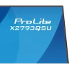 27 inch IIYAMA ProLite X2793QSU-B1 Quad HD 2560x1440 IPS LED monitor, 1 ms, USB hub, speakers, VESA