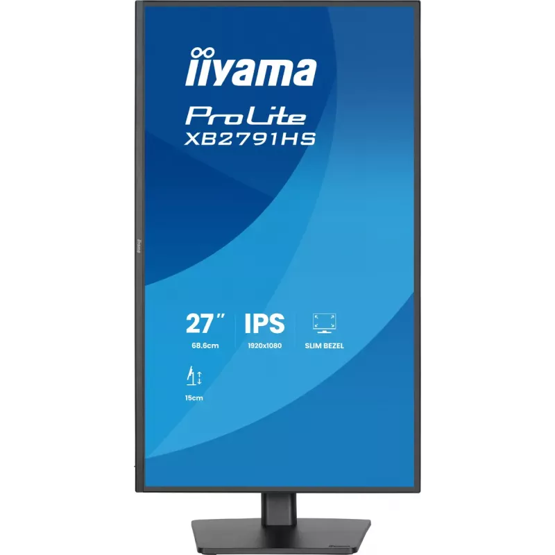iiyama ProLite XB2791HS-B1 computer monitor 68.6 cm (27 inch) 1920 x 1080 pixels Full HD LED Black