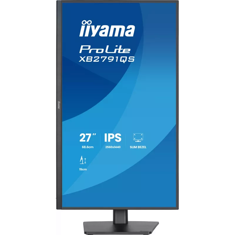 iiyama ProLite XB2791QS-B1 computer monitor 68.6 cm (27 inch) 2560 x 1440 pixels Quad HD LED Black