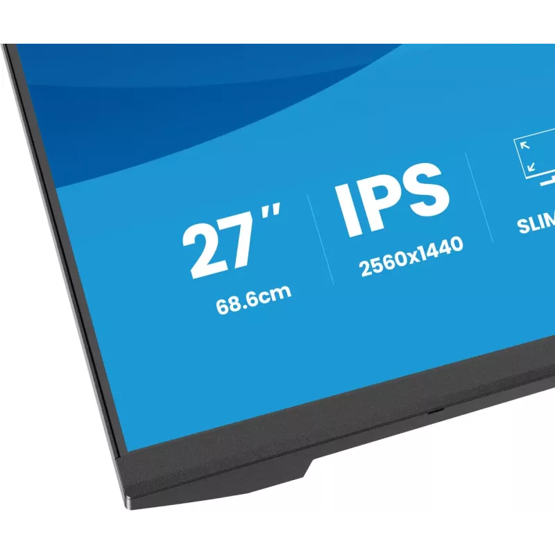 Monitor IIYAMA ProLite XB2793QSU-B1 27 inch (68.6 cm) IPS LED Quad HD 2560x1440, matte, USB hub, speakers, VESA, height adjustable, black