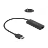 DeLOCK Adapter HDMI-A male to DisplayPort female 8K 0.18m