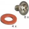 DeLOCK 18205 2.5 inch to 3.5 inch drive installation frame, metal black