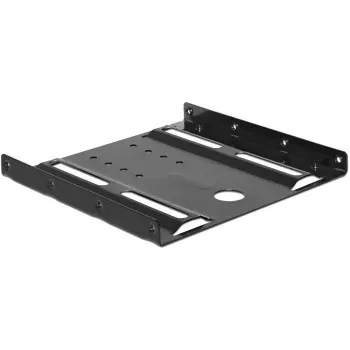 DeLOCK 18205 2.5 inch to 3.5 inch drive installation frame, metal black