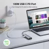 USB-C Hub UGREEN 90568 2 USB 3.0 HDMI RJ45 SD TF PD port