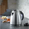 WMF Stelio 0413010012 electric kettle 1.2 L 2400 W Black, Stainless steel