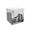 WMF Stelio 0413010012 electric kettle 1.2 L 2400 W Black, Stainless steel