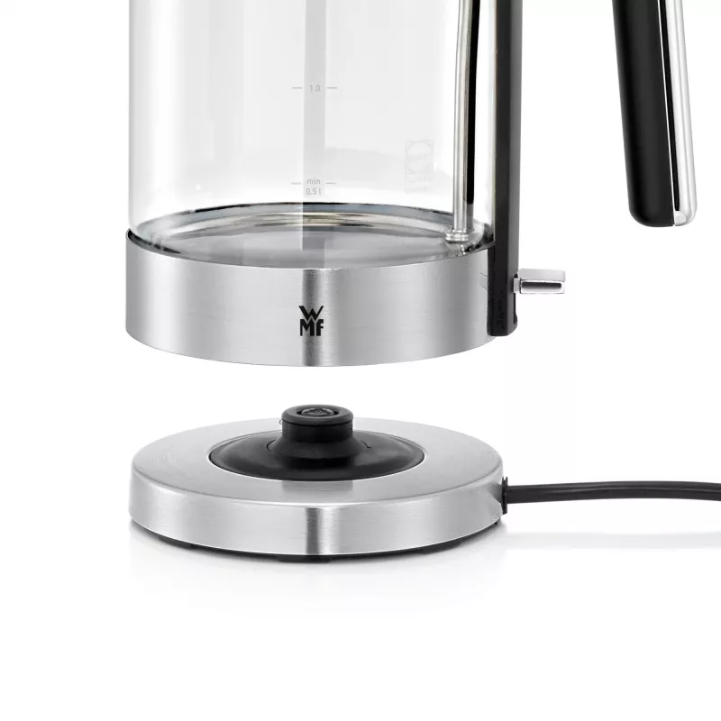 WMF Lono 0413150011 electric kettle 1.7 L 3000 W Chrome, Transparent