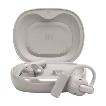 Headset JBL Sense Pro TWS ear-hook for calls and music, 20–40000 Hz, USB‑C charging stand, Grey, 95.2 g