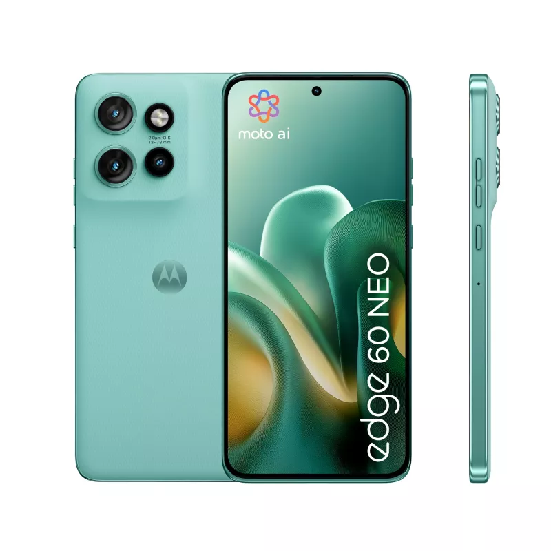 Motorola edge 60 Neo 16.1 cm (6.36 inch) Dual SIM Android 15 5G USB Type-C 12 GB 256 GB 5000 mAh Turquoise