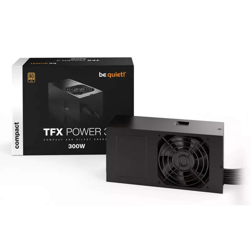 be quiet TFX POWER 3 300W Gold power supply unit 20+4 pin ATX Black