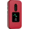 Feature phone Doro Leva E30 clamshell, 2.8 inch (7.11 cm) 320x240, Single SIM, 0.3 MP camera, 1150 mAh, IP55, Red/White