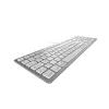 Wired USB Keyboard Cherry KC 6000C for Mac — QWERTY Nordic, Scissor Switches, Silver, 1.8 m cable