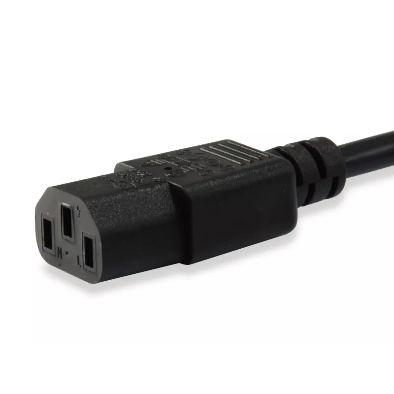 Power cable Equip 112101 Black 3 m C13 C14 coupler