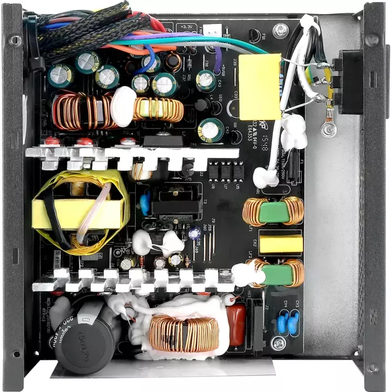 Power supply unit THERMALTAKE TR2 S 550W, ATX, 20+4 pin, 80 PLUS, 120 mm fan, black