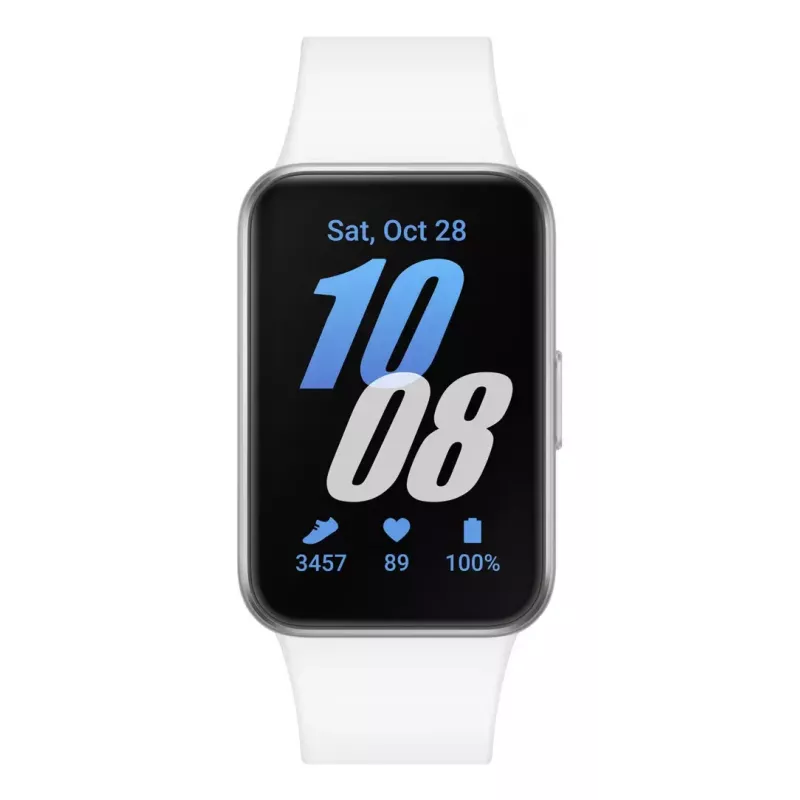 Samsung Galaxy Fit3 4.06 cm (1.6 inch) AMOLED 40 mm Digital 256 x 402 pixels Touchscreen Silver