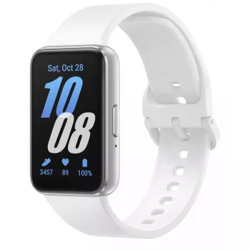 Samsung Galaxy Fit3 4.06 cm (1.6 inch) AMOLED 40 mm Digital 256 x 402 pixels Touchscreen Silver