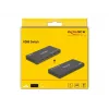 DeLOCK HDMI Switch 4 x HDMI in to 1 x HDMI out 8K 60 Hz Black