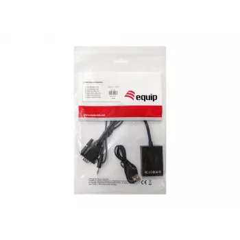 VGA to HDMI Adapter with Audio Equip 119038
