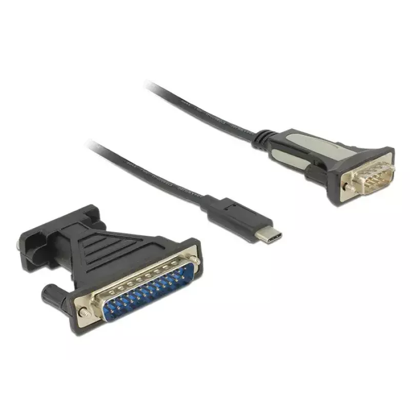 Serial Cable DeLOCK 62904 Black 1.8m DB-9