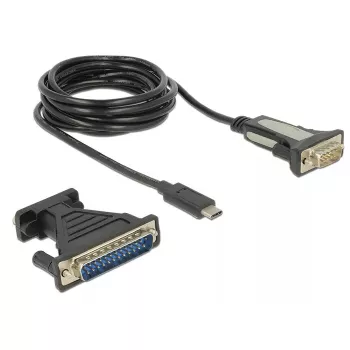Serial Cable DeLOCK 62904 Black 1.8m DB-9