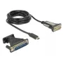 Serial Cable DeLOCK 62904 Black 1.8m DB-9