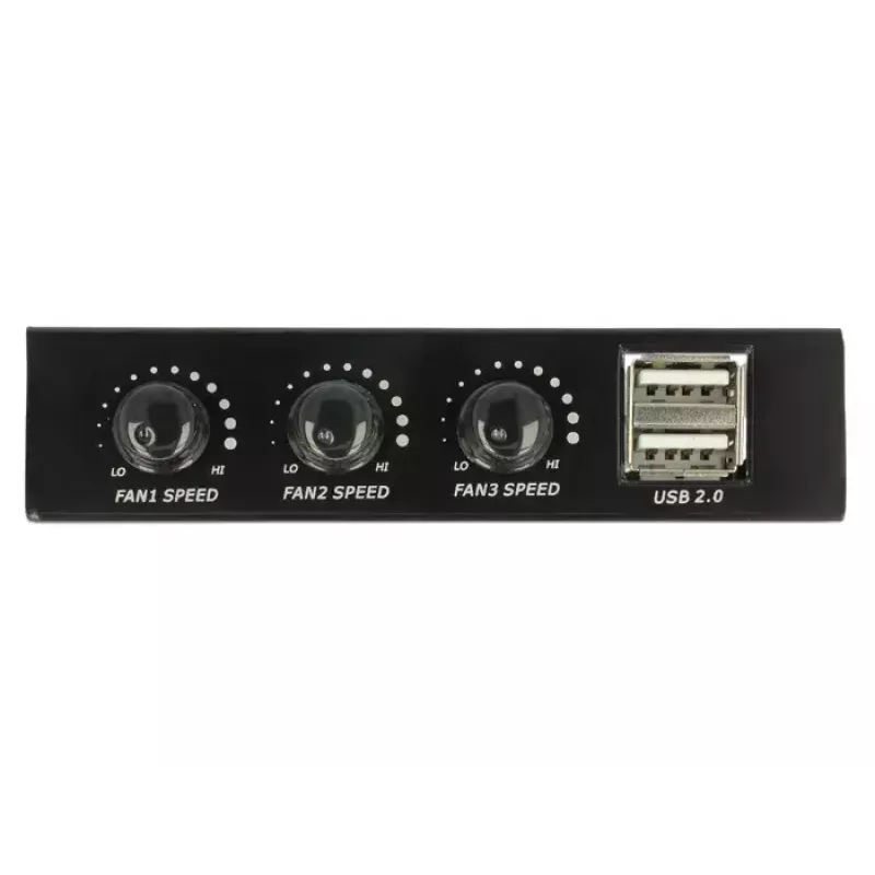 Fan Speed Controller DeLOCK 62714 3 Channels Black