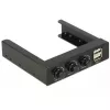 Fan Speed Controller DeLOCK 62714 3 Channels Black