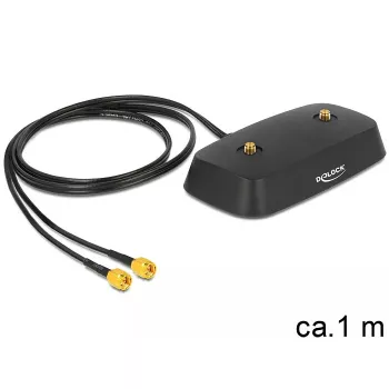 Coaxial Cable DeLOCK 88739 1m 2xSMA Black