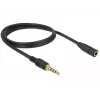 Audio Cable DeLOCK 85631 2m 3.5mm Black