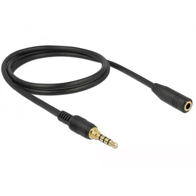 Audio Cable DeLOCK 85631 2m 3.5mm Black
