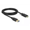 USB Cable DeLOCK 84019 2m USB 3.2 Gen 1 USB A USB C Black