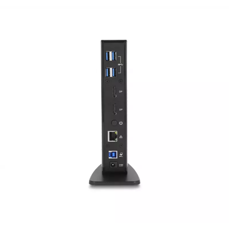 DeLOCK USB Docking Station Dual DisplayPort 4K USB 3.2 LAN Audio