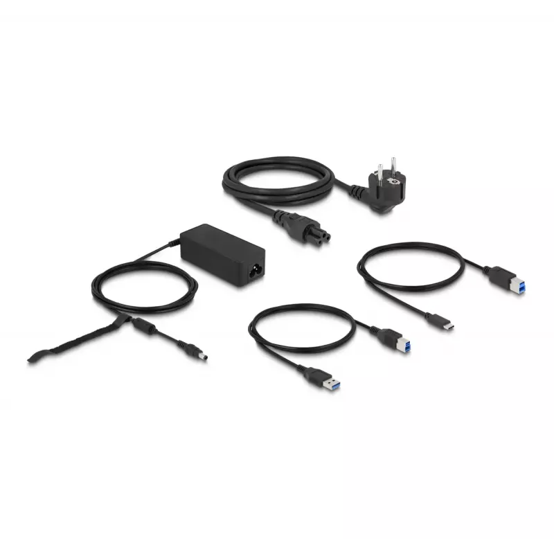 DeLOCK USB Docking Station Dual DisplayPort 4K USB 3.2 LAN Audio