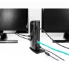 DeLOCK USB Docking Station Dual DisplayPort 4K USB 3.2 LAN Audio