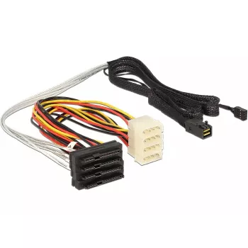 SAS Cable DeLOCK 83391 1m Multicolour