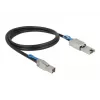 Network Cable DeLOCK 83734 Mini SAS HD SFF-8644 to Mini SAS SFF-8088 1m Black