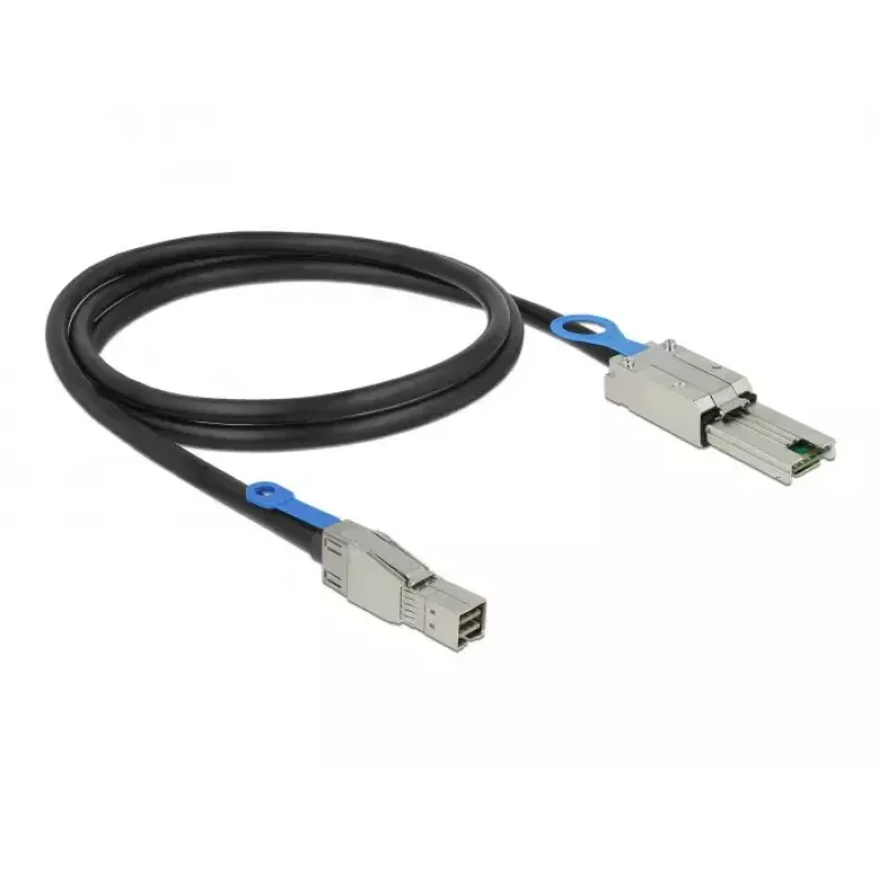 Network Cable DeLOCK 83734 Mini SAS HD SFF-8644 to Mini SAS SFF-8088 1m Black