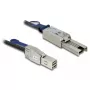 Network Cable DeLOCK 83734 Mini SAS HD SFF-8644 to Mini SAS SFF-8088 1m Black