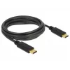 USB cable DeLOCK 83867 USB 2.0 3 m USB C Black