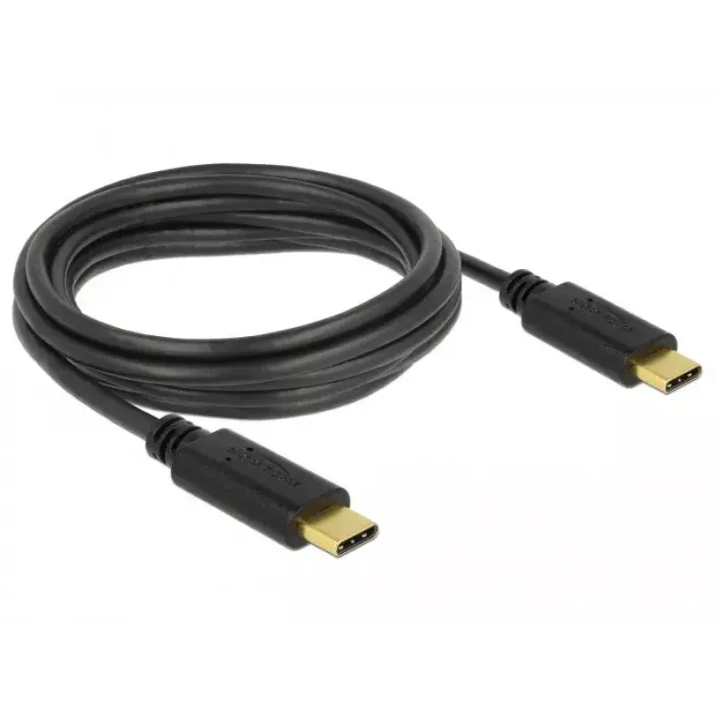 USB cable DeLOCK 83867 USB 2.0 3 m USB C Black