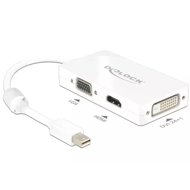 Cable DeLOCK 0.16m DisplayPort VGA HDMI DVI