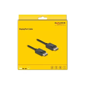 DeLOCK DisplayPort cable 16K 30 Hz 8K 60 Hz 40 Gbps 3 m