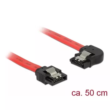 SATA cable DeLOCK 83964 0.5 m Black Red