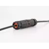 DeLOCK Cable connector LSA to LSA Cat.6A IP68 waterproof black