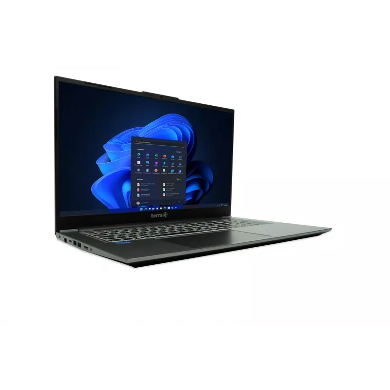 TERRA MOBILE 1717R Intel® Core™ i5 i5-1334U Laptop 43.9 cm (17.3 inch) Full HD 16 GB DDR4-SDRAM 1 TB SSD Wi-Fi 6 (802.11ax) Windows 11 Pro German Grey