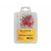 Cable Clamp DeLOCK 86421 RJ45 Multicolour 40 pcs