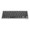 Manhattan Ultra Slim Dual-Mode Wireless Keyboard, German Quertz layout, Bluetooth (v3.0) and Wireless (2.4GHz), 78 low profile scissor keys, Auto Power Management, Range 10m, USB-A Micro Receiver, AAA Battery (included), Windows and Mac, Three Year Warranty