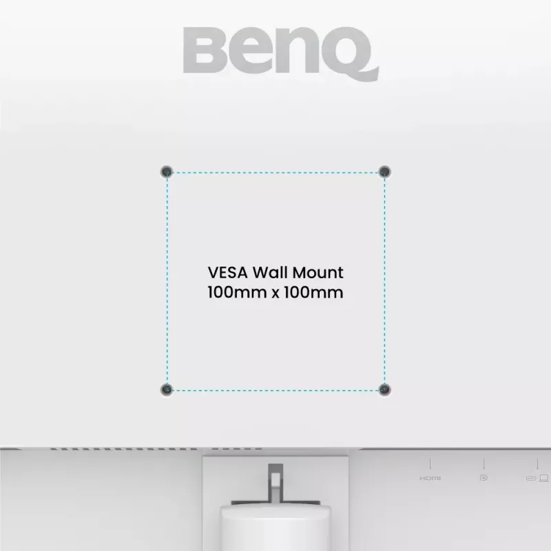 Computer monitor BenQ EW270Q 27 inch (68.6 cm) 2560 x 1440 2K Ultra HD LCD White with built-in speakers